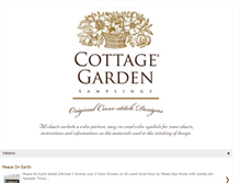 Tablet Screenshot of cottagegardensamplings.com